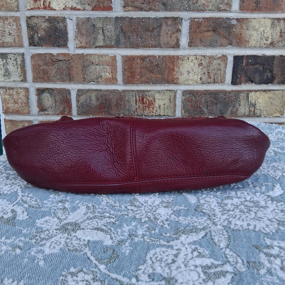 💓Brighton Barbados Ziptop Hobo Bag In Rasberry - Picture 14 of 14